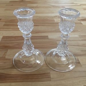Crystal Candle Holders
